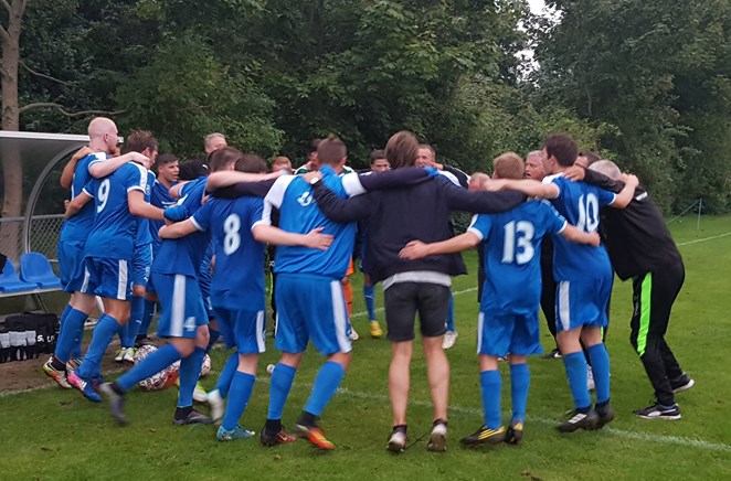 Sejrsdans efter flot premiere sejr i sjællandsserien